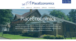 Desktop Screenshot of placeeconomics.com